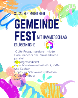 Gemeindefest 2026